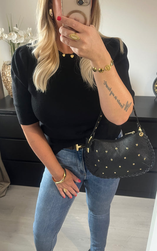 Chelsey Top Ambika | Black