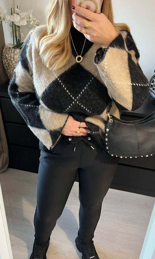 Comfy Broek Jenna | Zwart