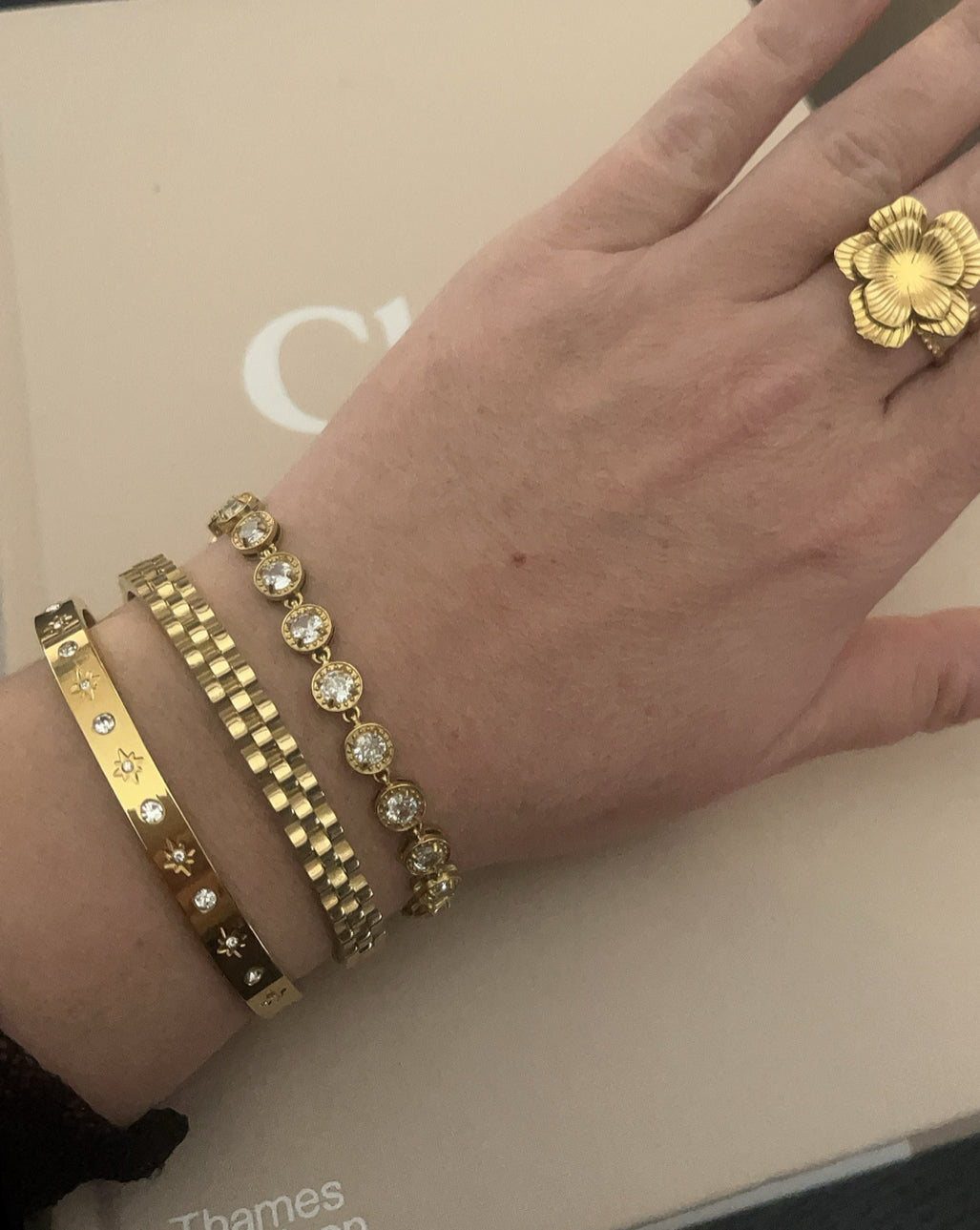 Celine Bracelet | Goud