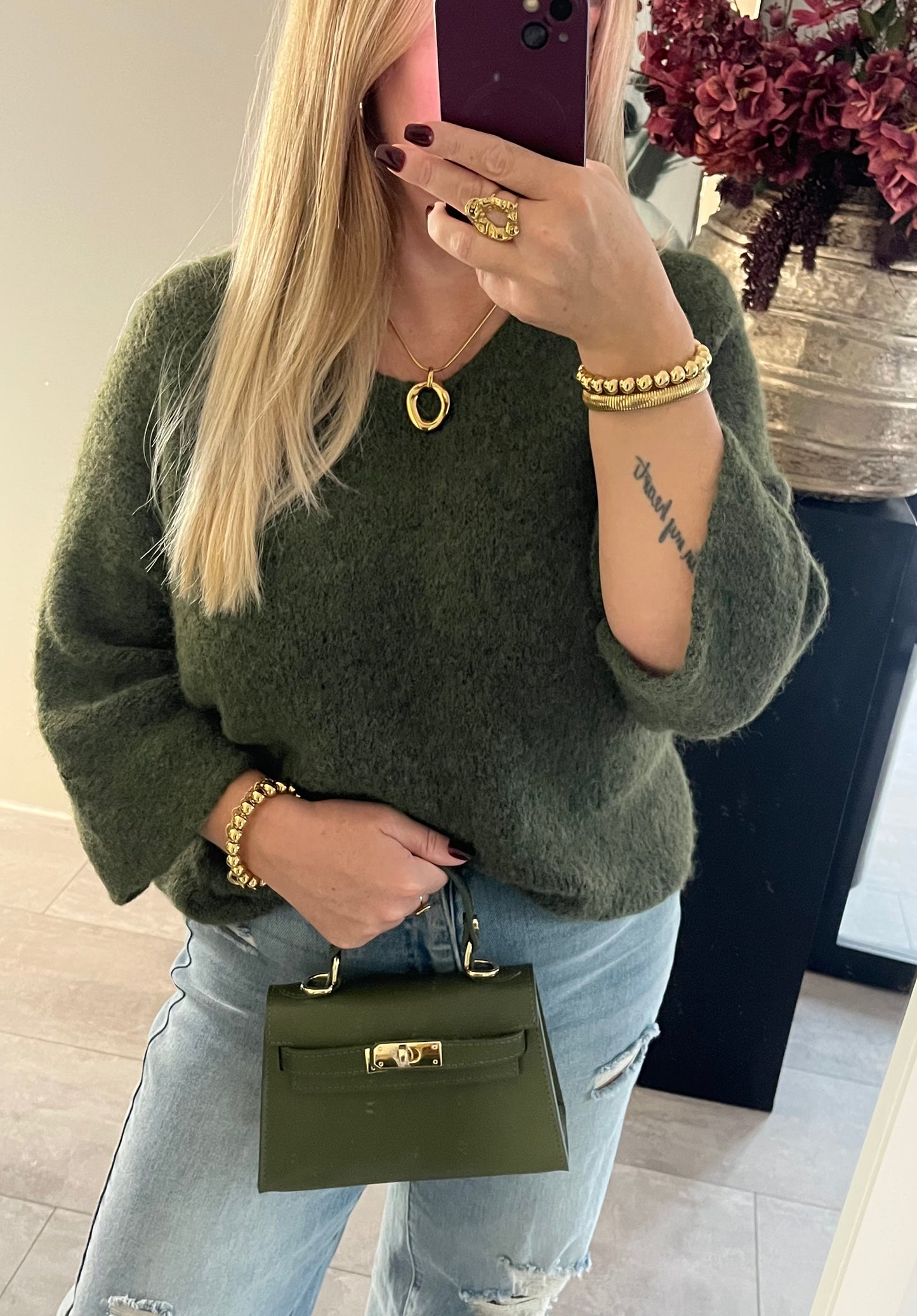Luna Trui | Groen