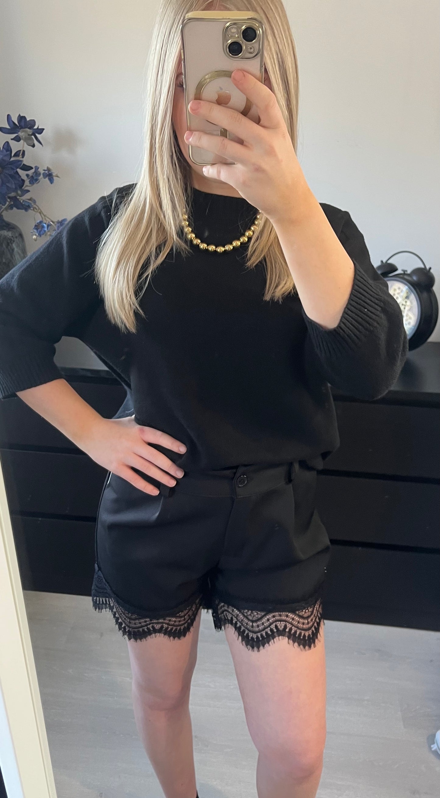 Tess Short | Zwart
