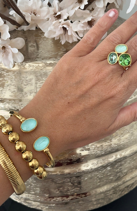 Hailey Ring | Groen