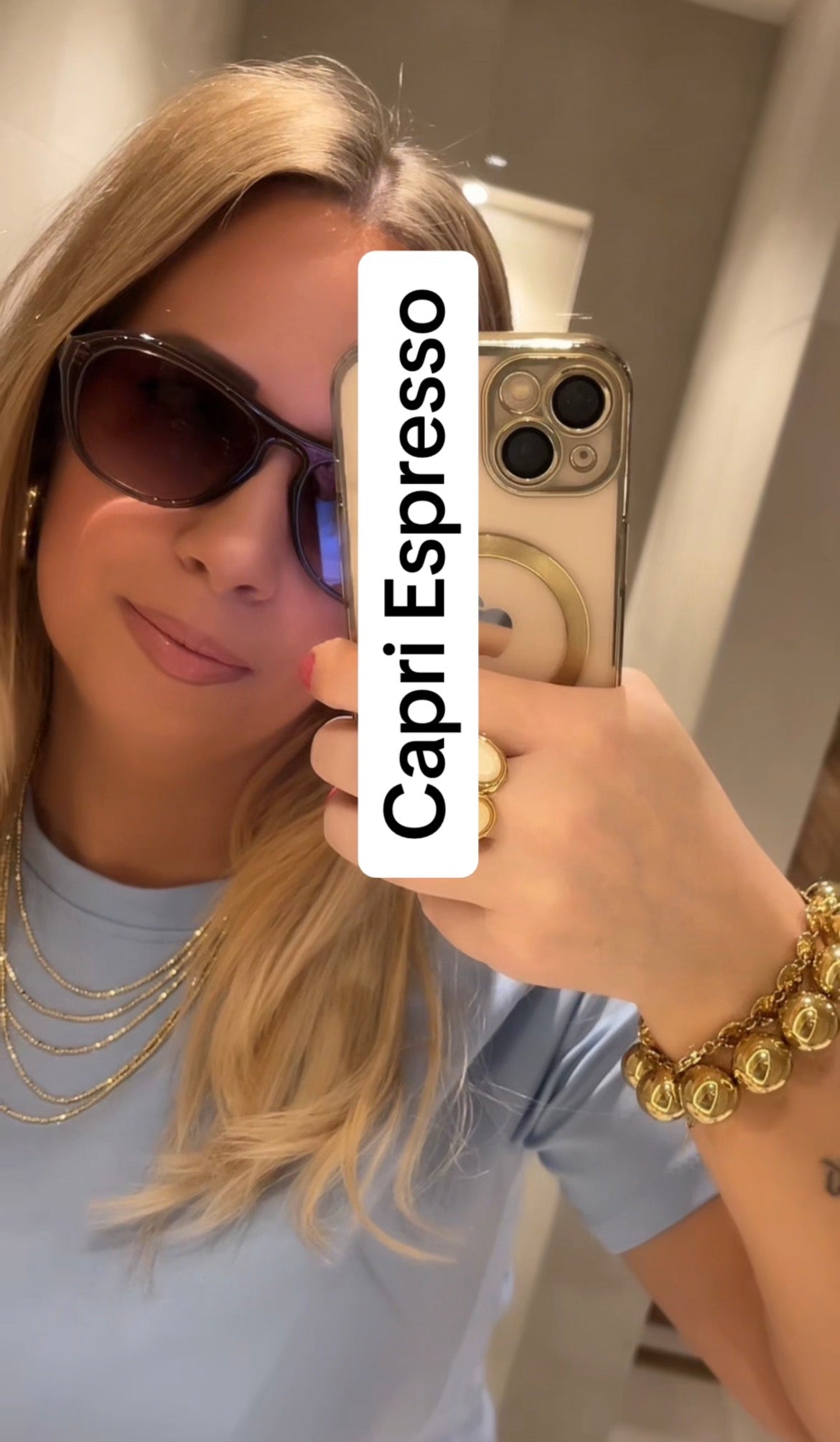 Zonnebril Capri | Espresso