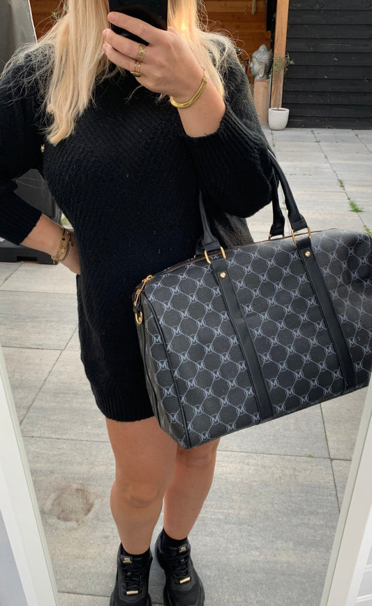 Tas M Print | Black