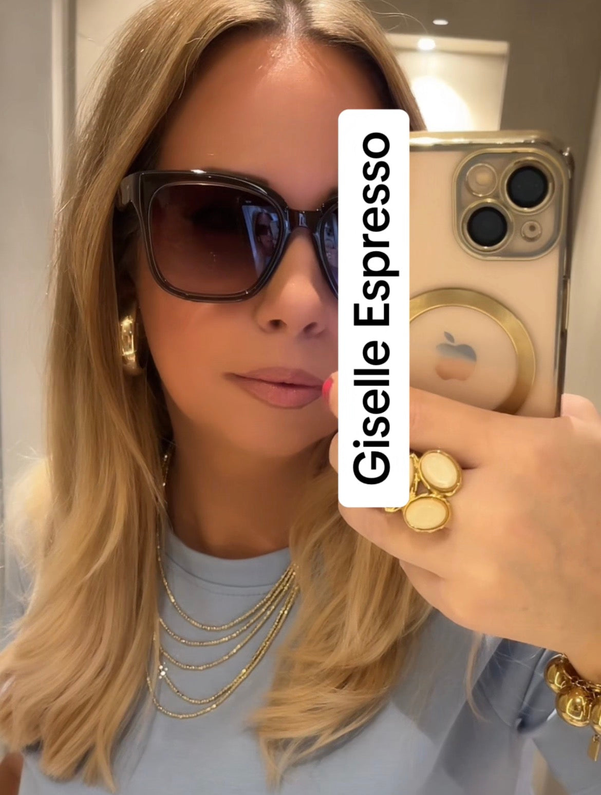 Zonnebril Giselle | Espresso