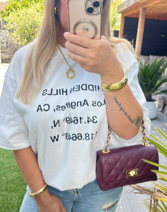 Audrey Bag Small | Bordeaux