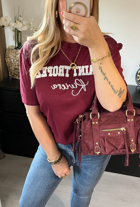 Shirt Saint Tropez Ambika | Bordeaux