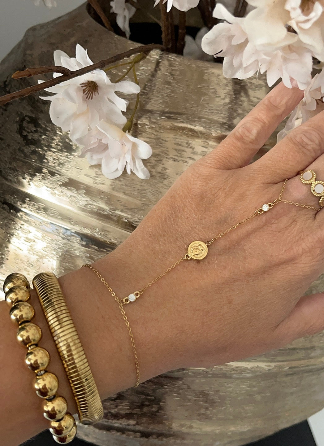 Coins Hand Chain