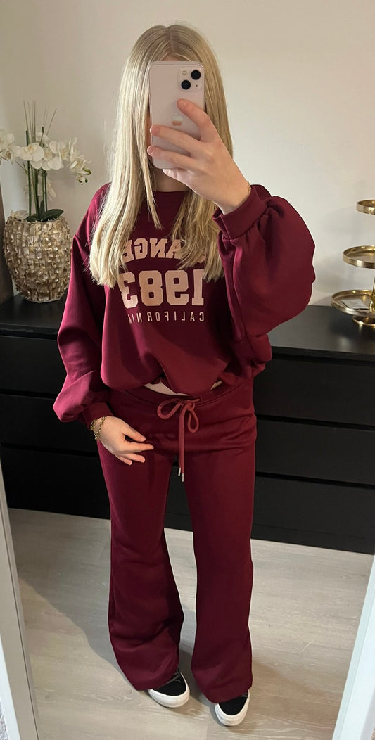Comfy Set Los Angeles | Bordeaux