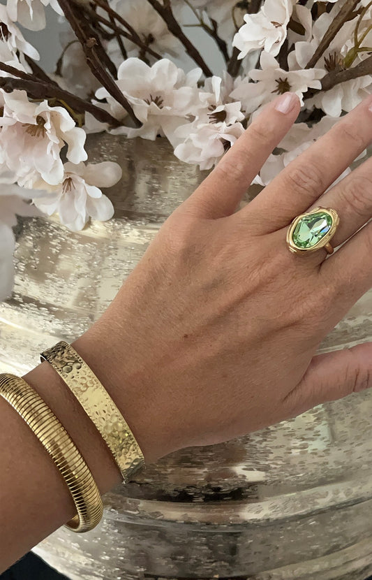 Leya Ring | Groen