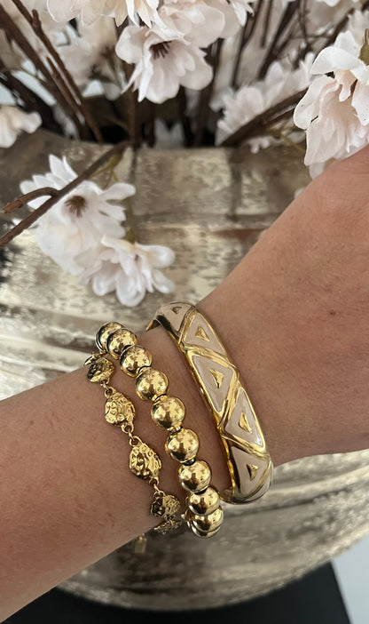 Livvy Bohemian Bracelet | Beige