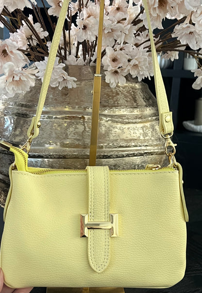 Hailey Bag | Butter Yellow