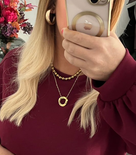 Necklace Beads | Goud