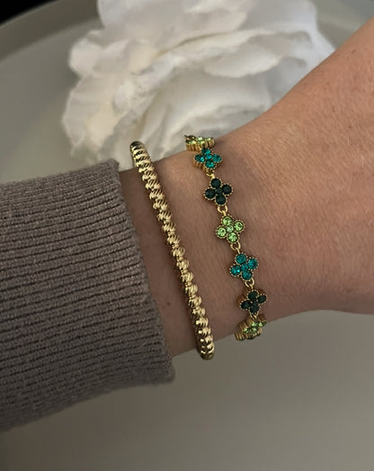 Klaver Armband | Groen