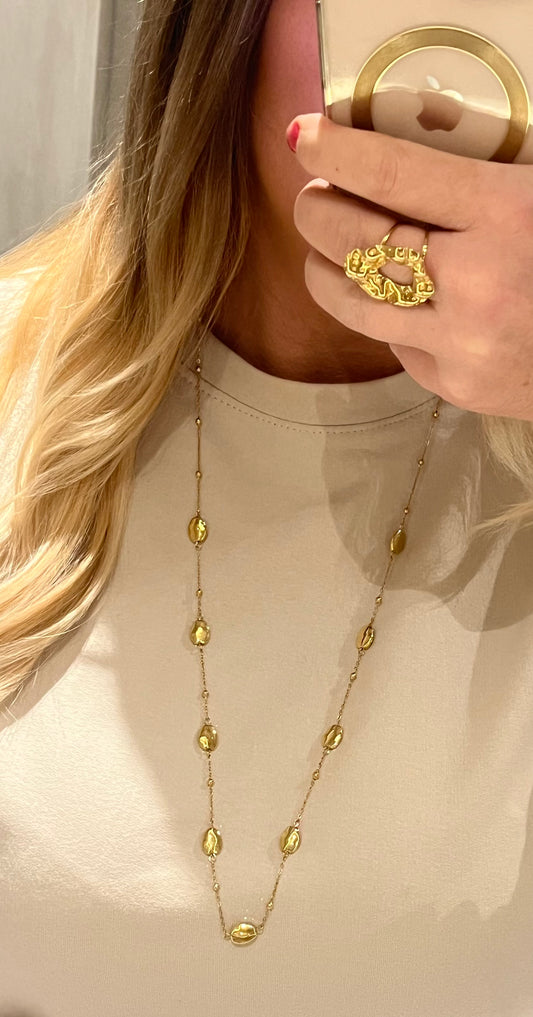 Lange Ketting Oval Chain