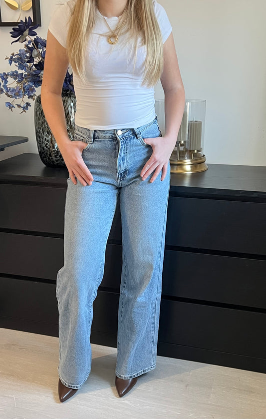 Wide Leg Jeans Lotus T6320-17