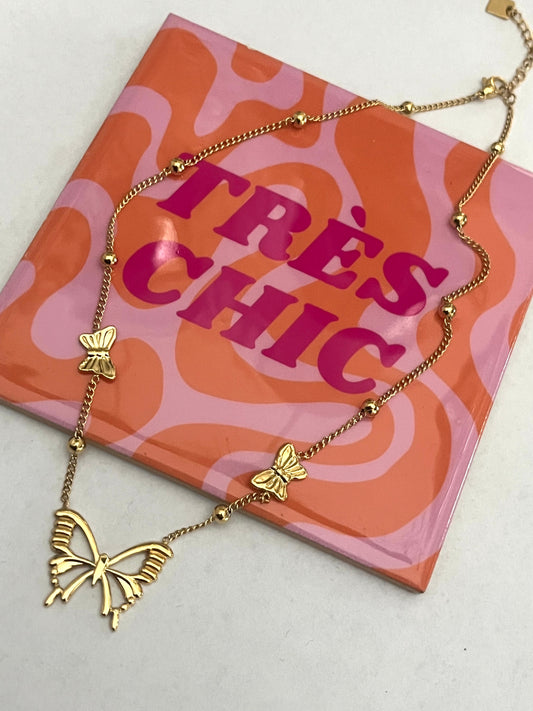 Collier Papillon