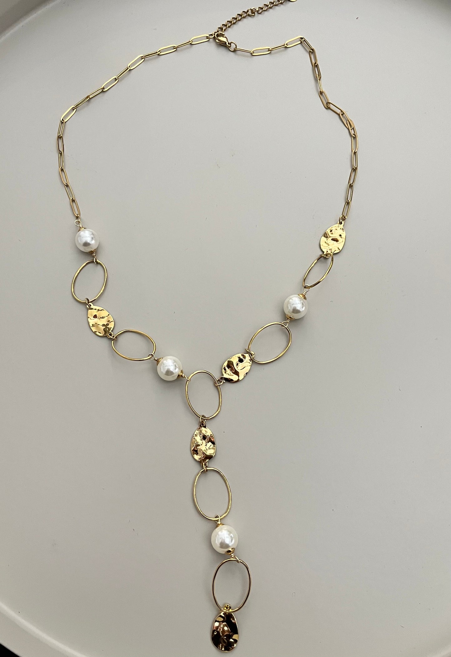 Long Pearl Necklace
