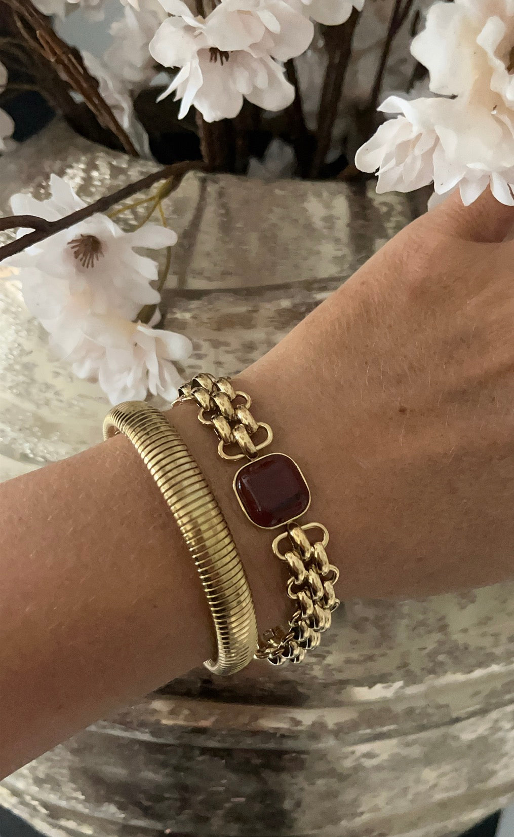 Brown Stone Bracelet