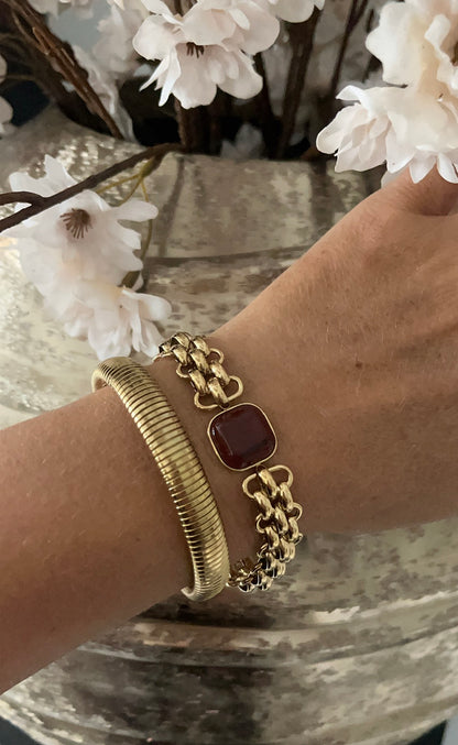 Brown Stone Bracelet