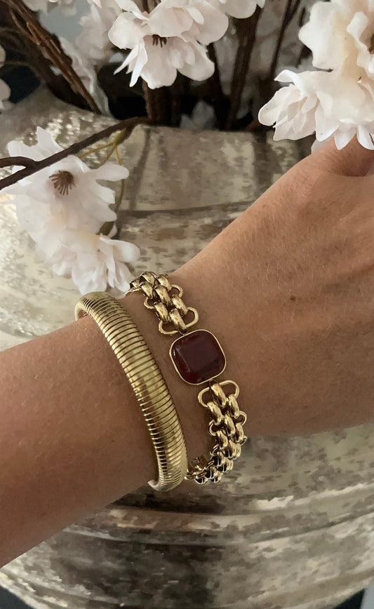 Brown Stone Bracelet