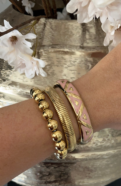 Livvy Bohemian Bracelet Light Pink