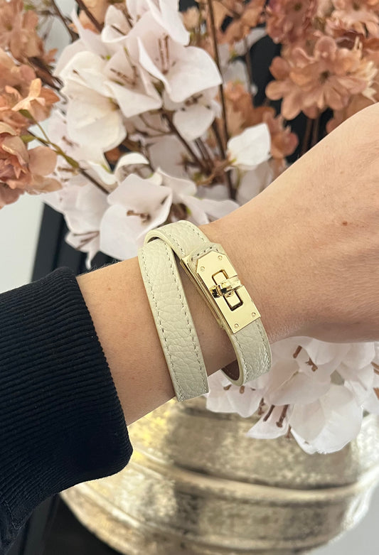 Hillary Bracelet | Beige