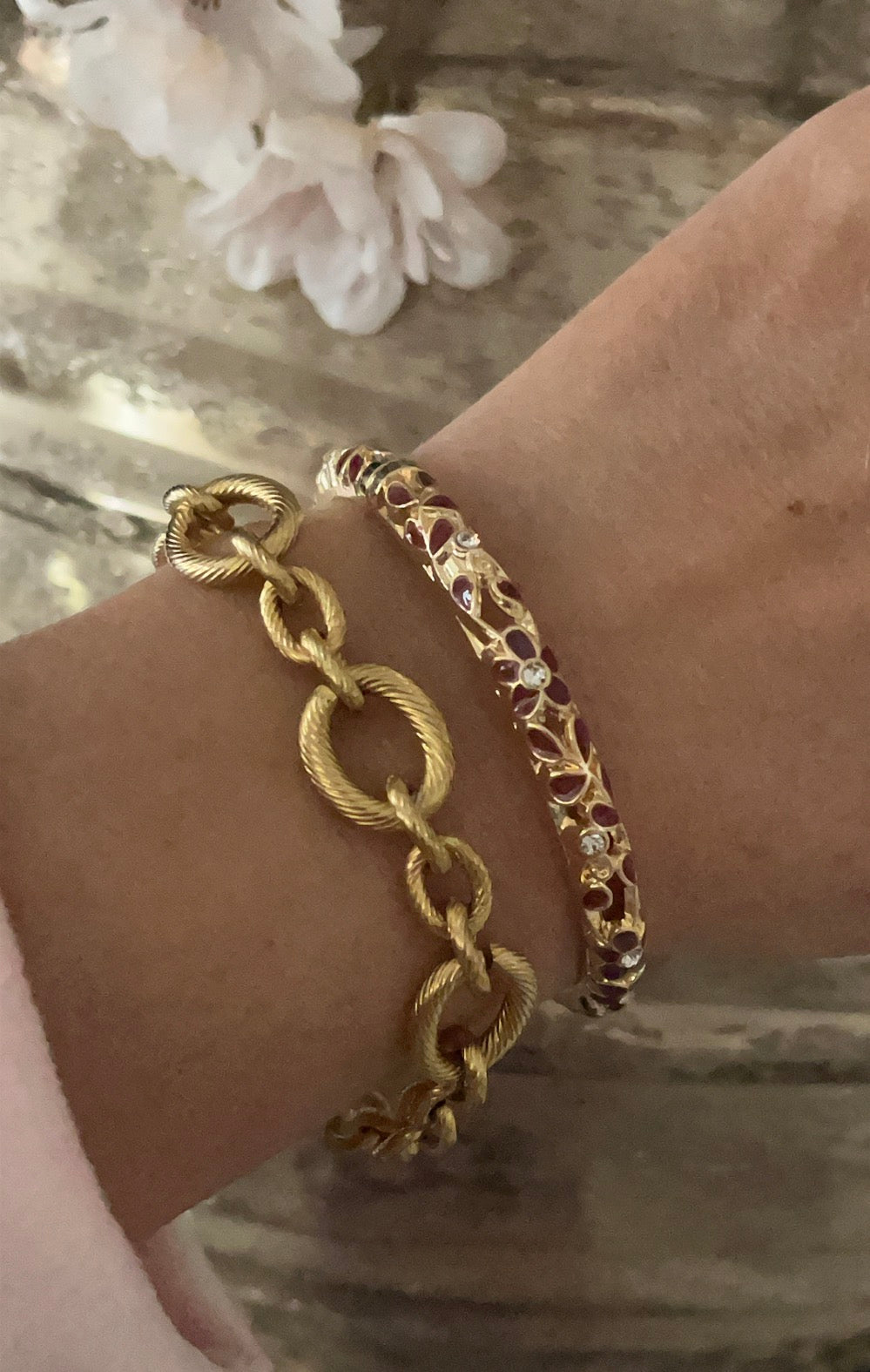 Mae Bangle Bordeaux