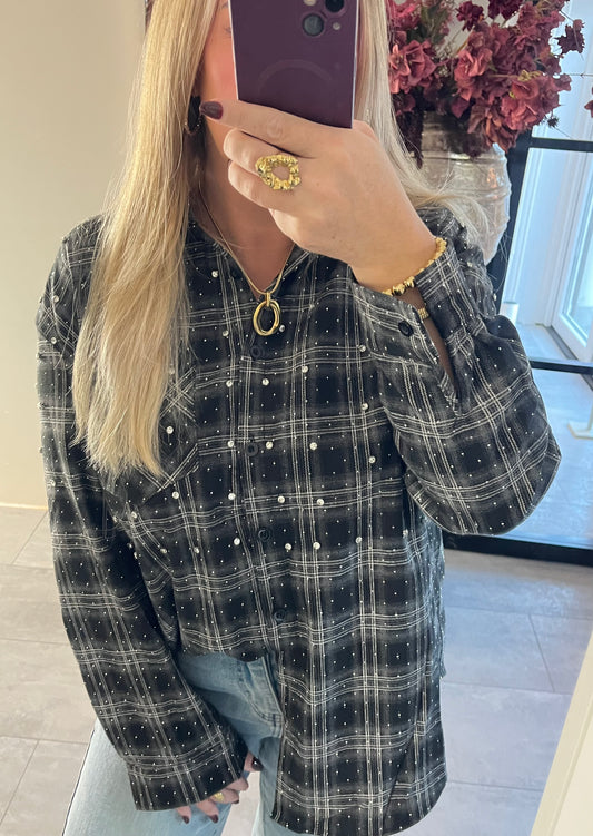 Shine Bright Blouse | Black