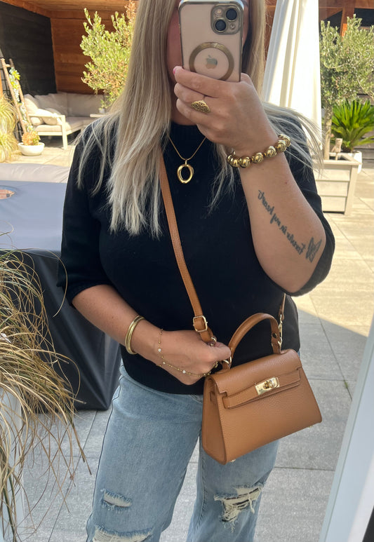 Kiki Bag Small | Cognac