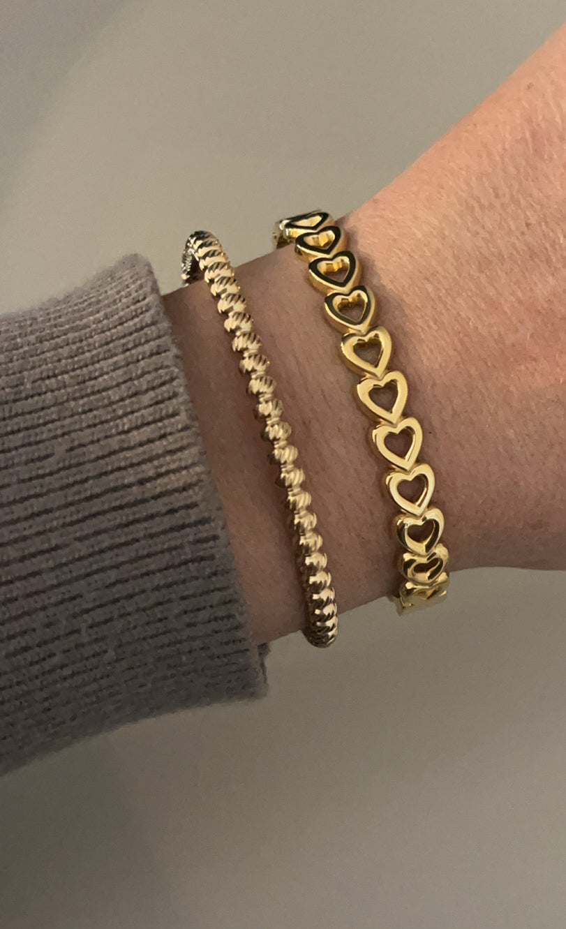 Bangle Hearts