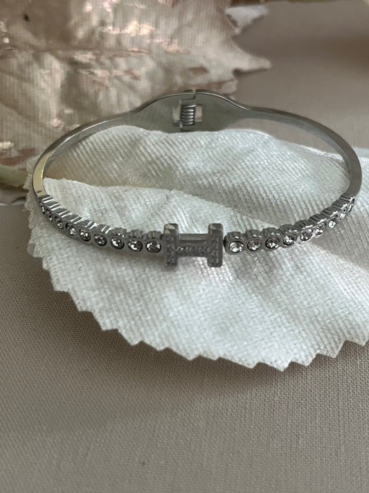 Hetty Bangle | Zilver