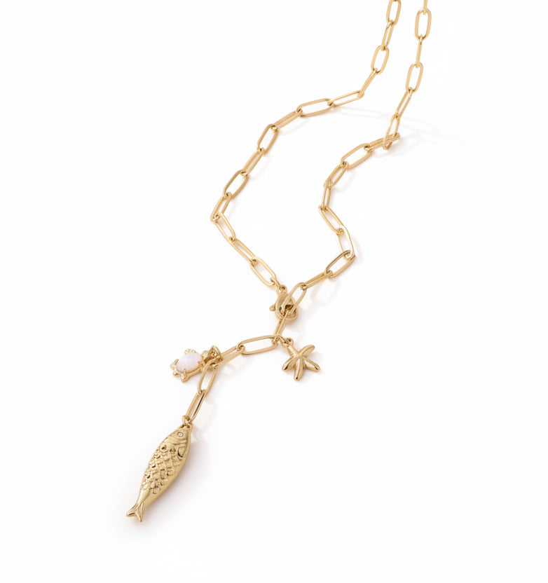 Summer Fish Necklace | AS woensdag verzonden