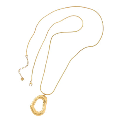 Lange Oval Ketting
