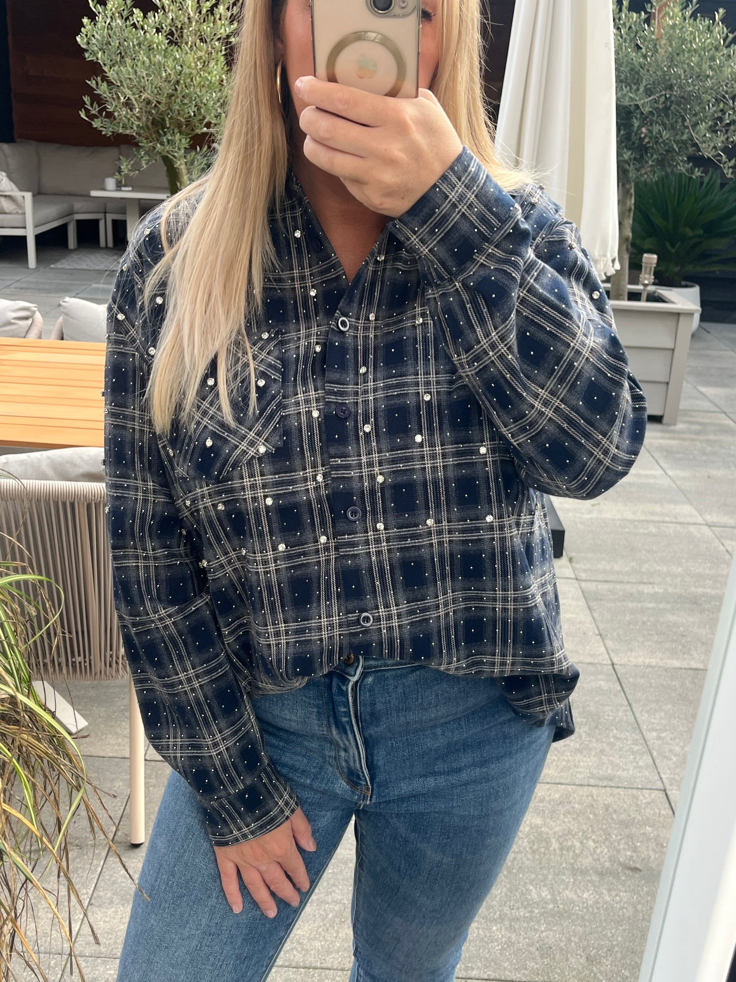 Shine Bright Blouse | Blauw