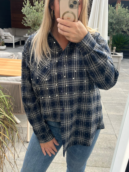 Shine Bright Blouse | Blauw