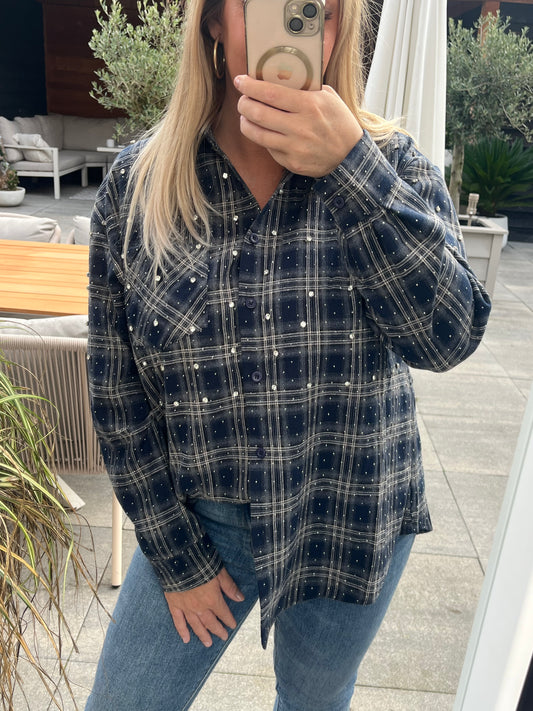 Shine Bright Blouse | Blauw