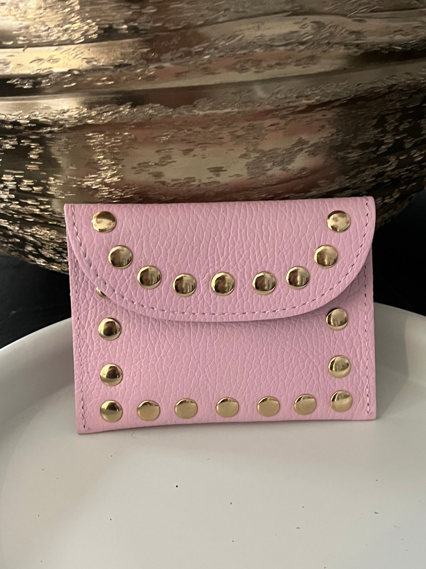 Pasjeshouder Studs | Roze