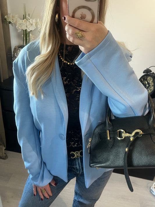 Blazer confortable Cassidy | Bleu