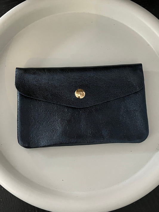 Dessy Portemonnee Big | Metallic Navy