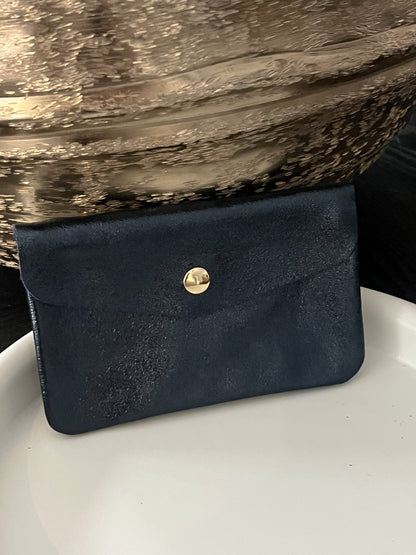 Dessy Portemonnee Big | Metallic Navy