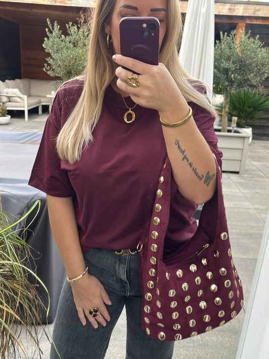 Hazel Bag | Bordeaux