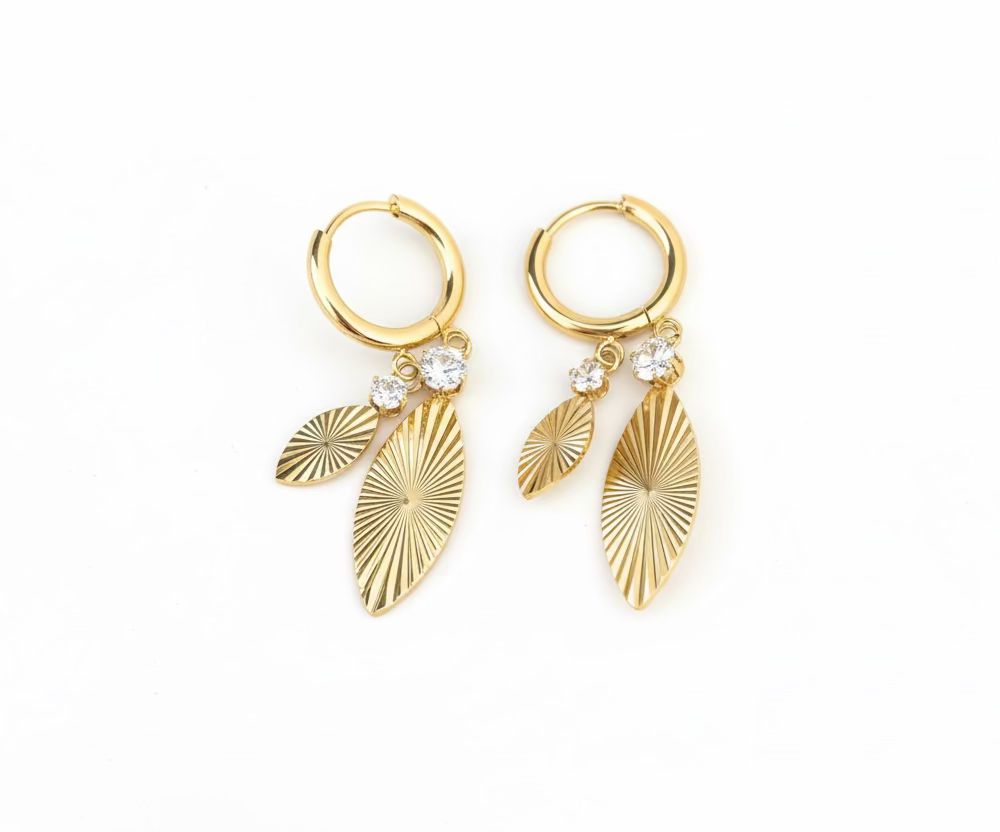 Earrings Indy | Goud
