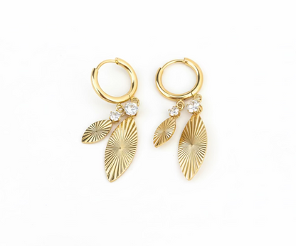Earrings Indy | Goud