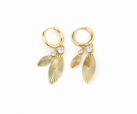 Earrings Indy | Goud
