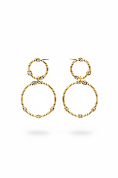 Oorbellen Danique Strass