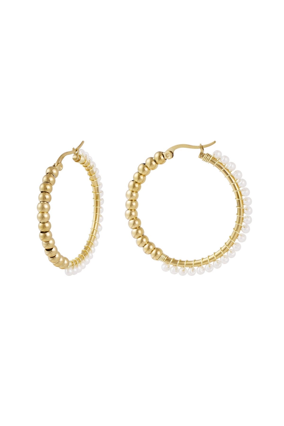 Kira Pearl Hoops