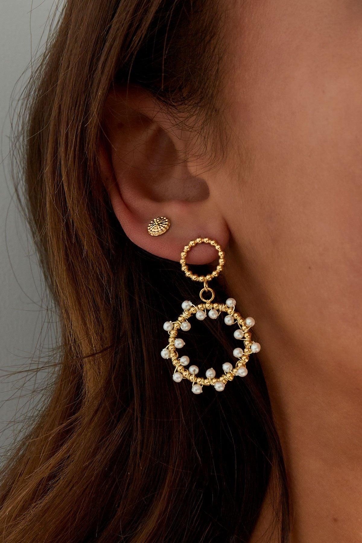 Dina Pearl Earrings