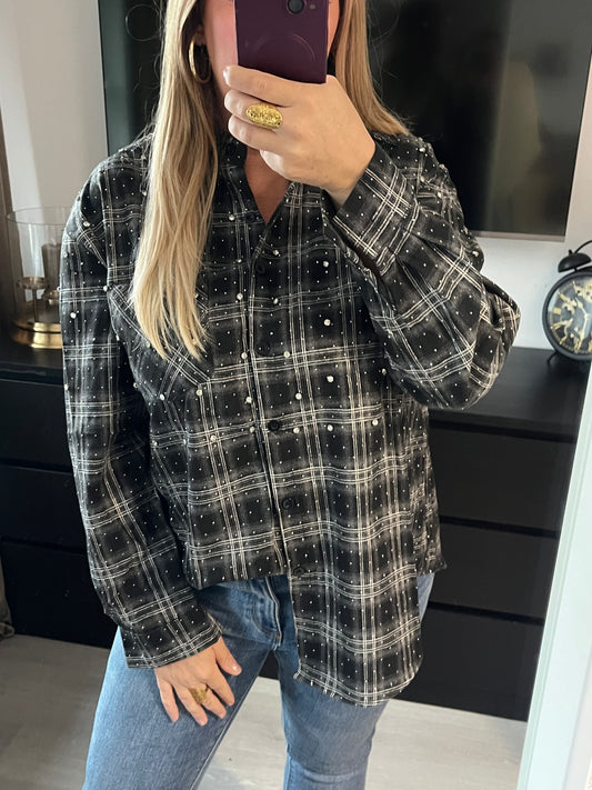 Shine Bright Blouse | Black