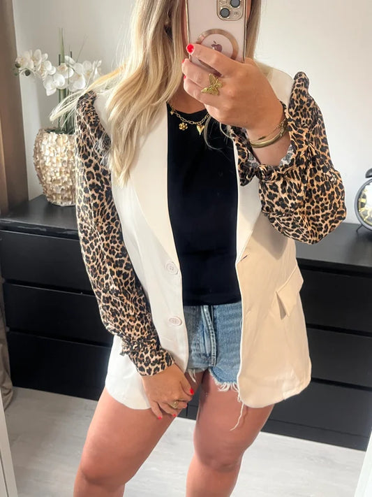 Blazer léopard